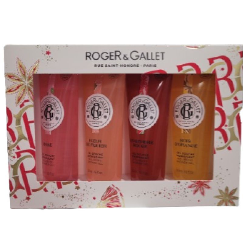 Roger Gallet - Coffret Collection Gels douche bienfaisants 4*50ml