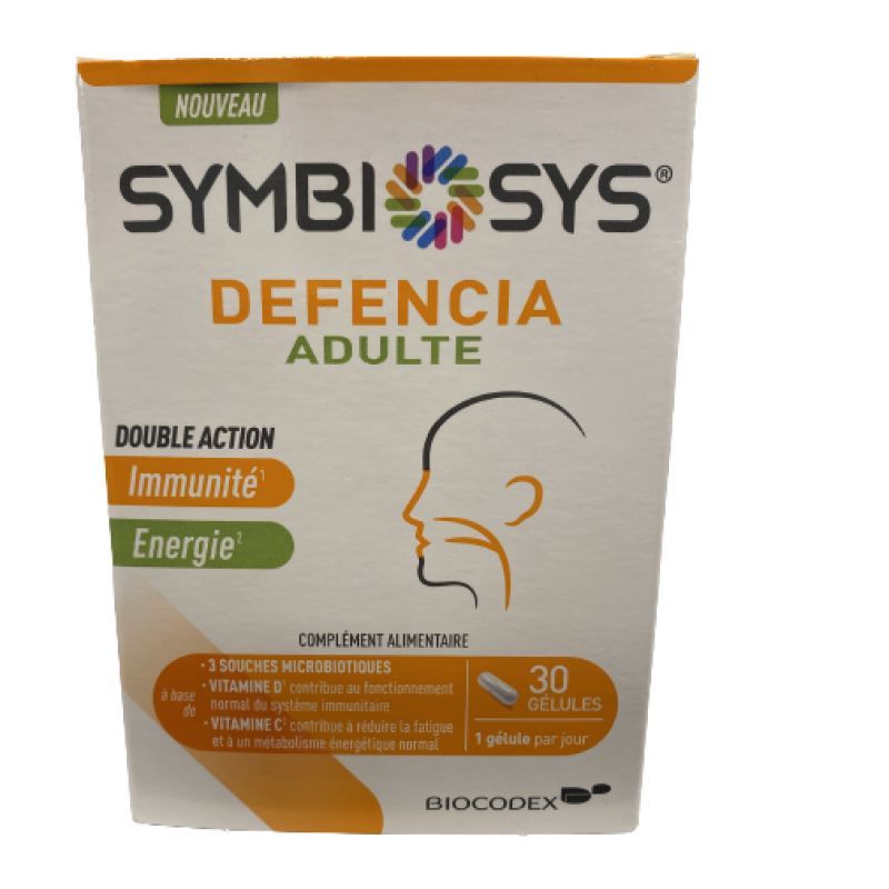 Biocodex - Symbiosys Defencia Adulte 30 gélules