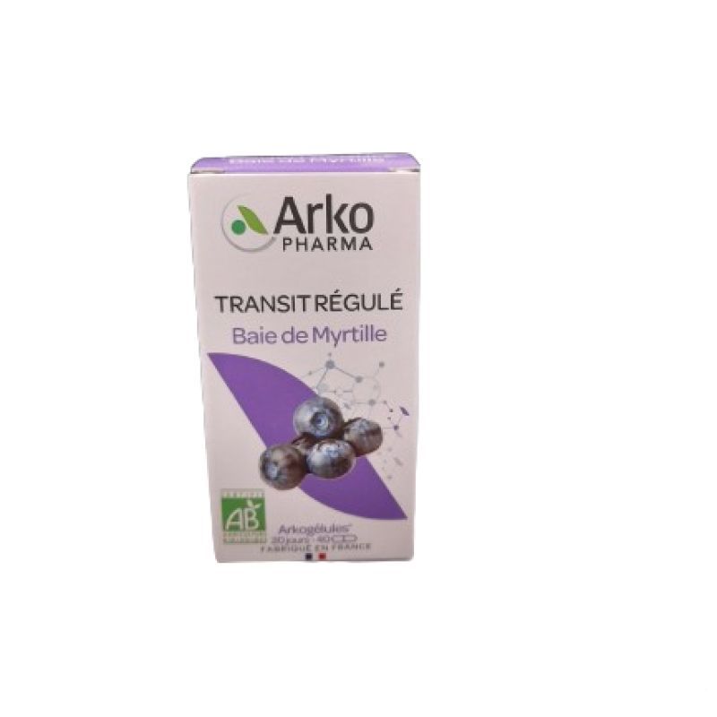 Arkogélules baie de myrtille 7,5mg anthocyanines 45 gélules