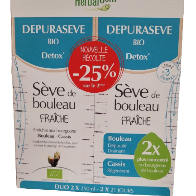 Herbalgem - Depuraseve 2*250 ml