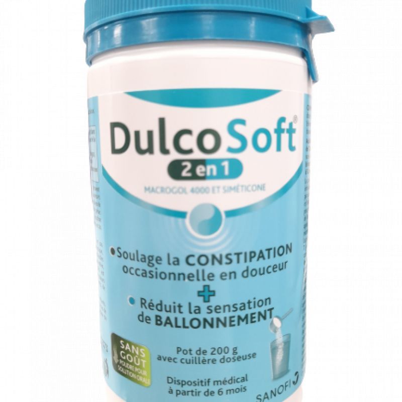Dulcosoft 2 en 1 pot de 200g