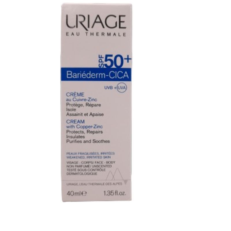 Bariéderm cica-crème 2en1 SPF50+ 40ml