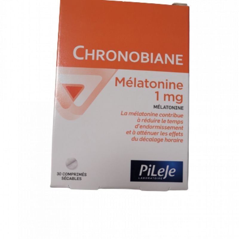 Chronobiane Melatonine 1mg- 30 comprimés sécables