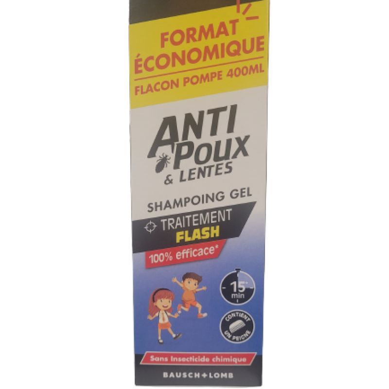 Anti-poux & lentes shampoing gel 400ml Cinq sur Cinq Anti-poux