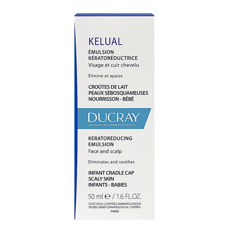 Ducray Kelual émulsion kératoréductrice croûtes de lait 50mL