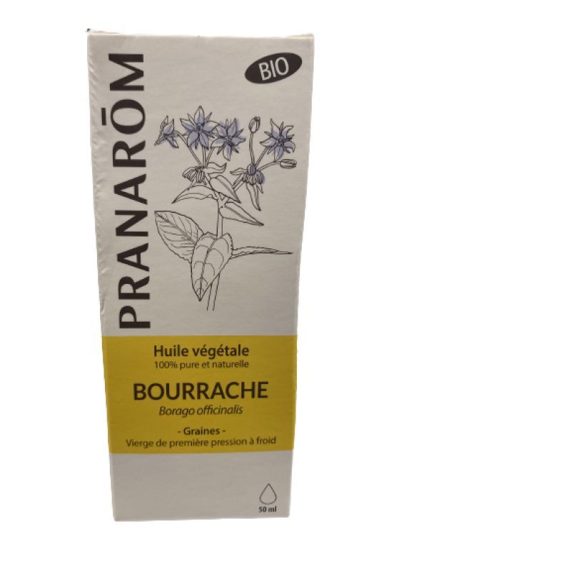 Pranarom Huile Végétale Bourrache Bio - 50ml