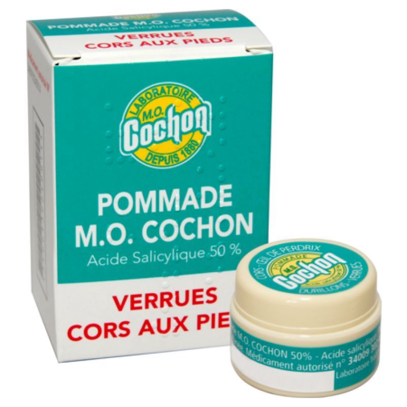 Pommade Cochon - Verrues corps et pieds 10g