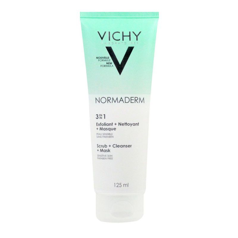 Vichy - Normaderm gel nettoyant 3 en 1 125mL