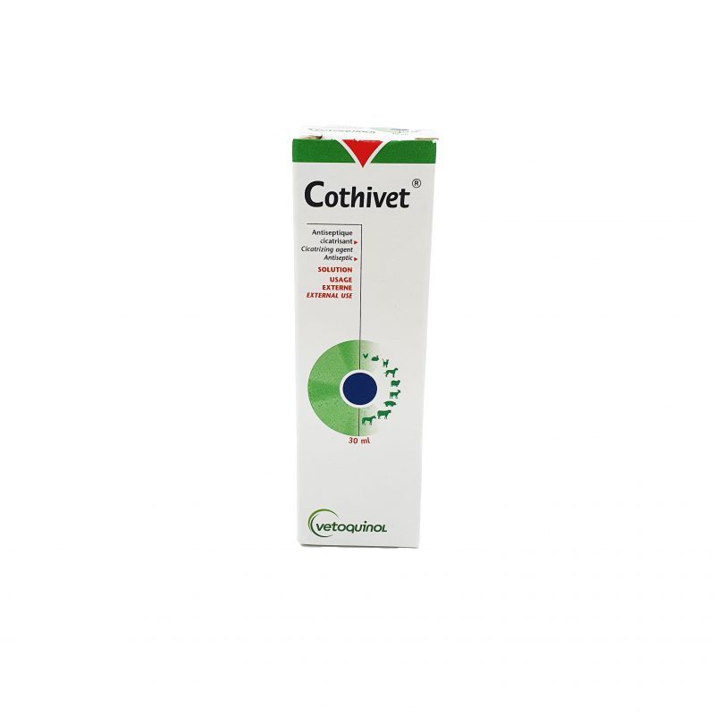 Cothivet Antiseptique Solution Usage Externe 30ml