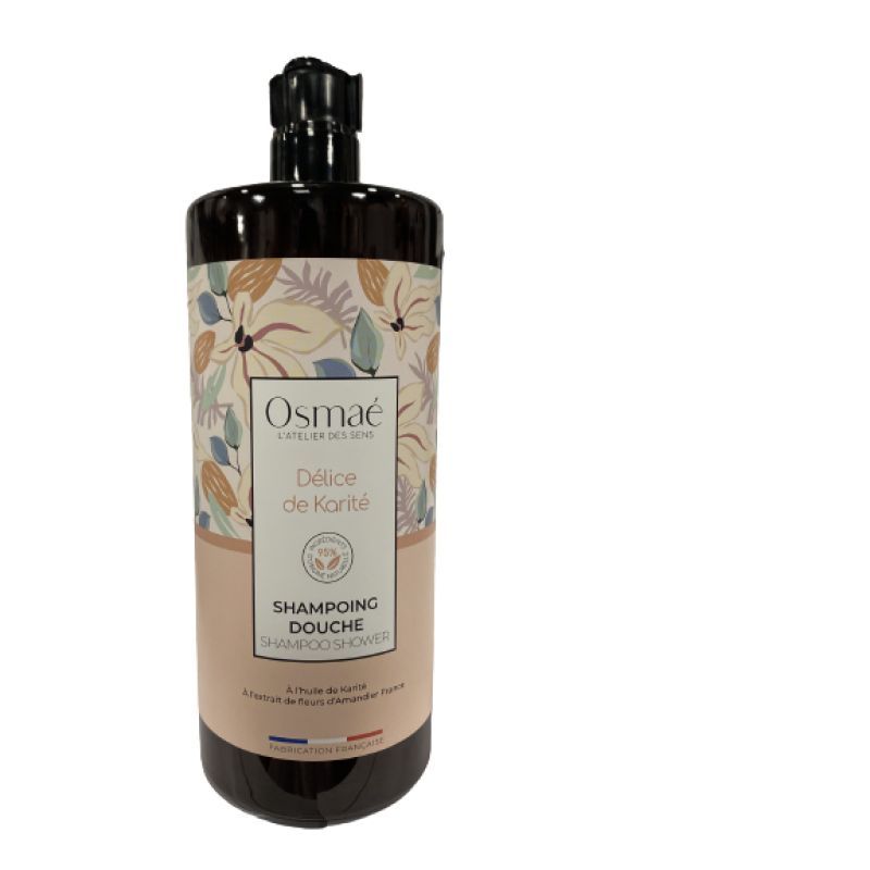 Osmaé- Délice de Karité Shampoing Douche 1L