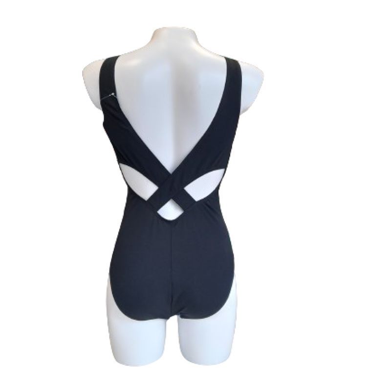 Amoena - Maillot de bain Toronto OP HN 71390 Noir/Violet/Multi