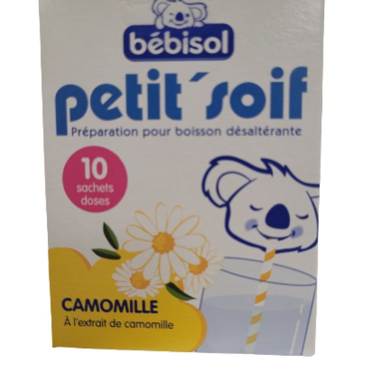 Bébisol - Petit' soif Camomille 10 sachets doses
