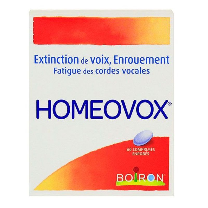 Homeovox - 60 comprimés
