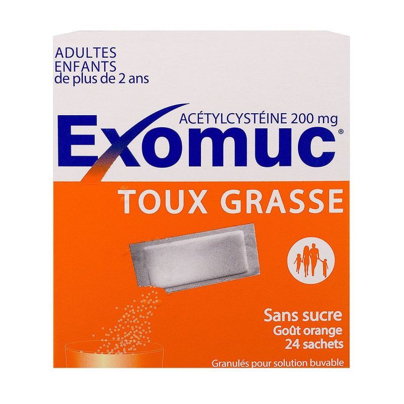 Exomuc 200mg - 24 sachets