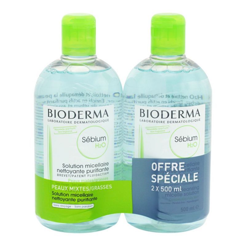 Sébium - H2O eau micellaire purifiante 500mL x2