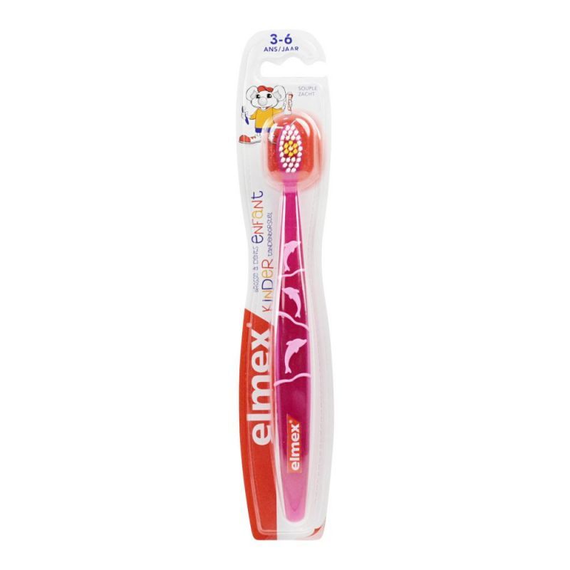 Elmex - Brosse à dents souple 3-6ans