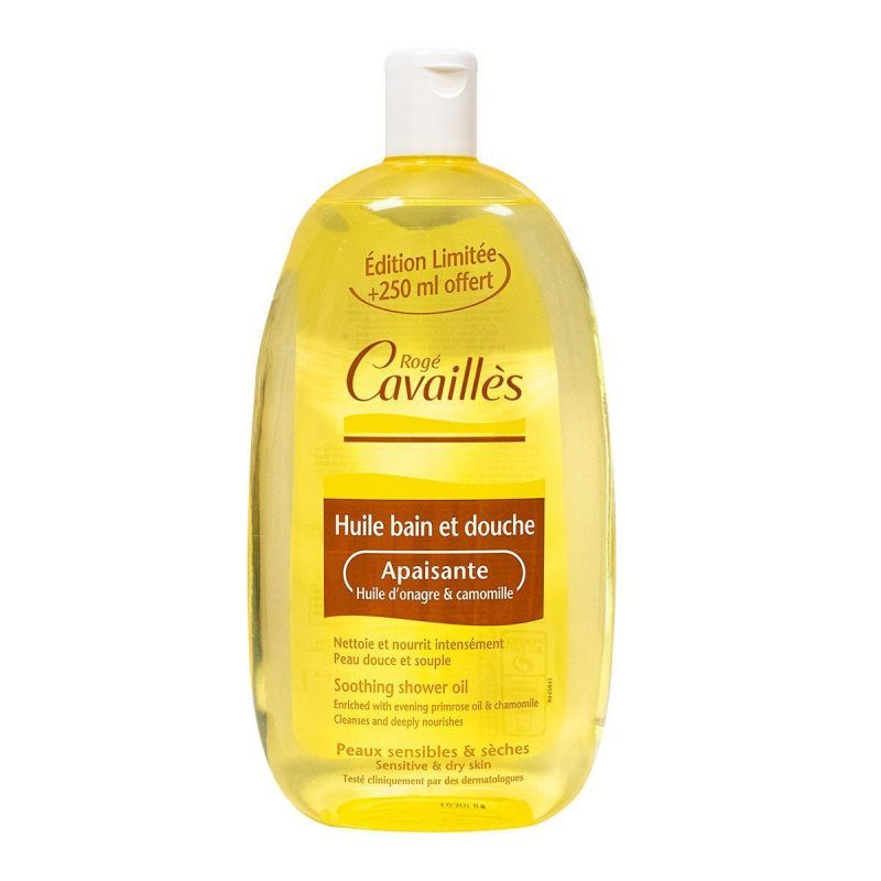 Cavailles Huile de Bain et Douche Apaisant - 750mL