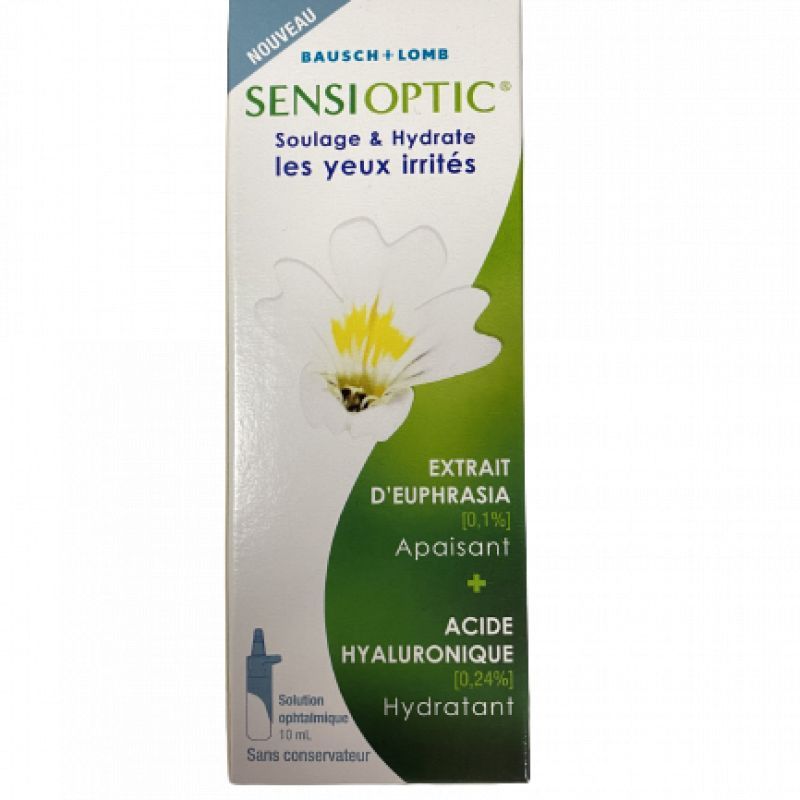 Sensioptic Solution Ophtalmique 10ml