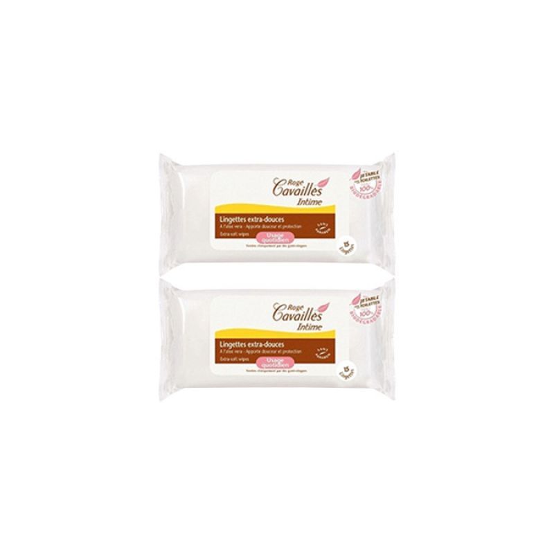 Rogé Cavailles Lingettes Intimes x15 lot de 2