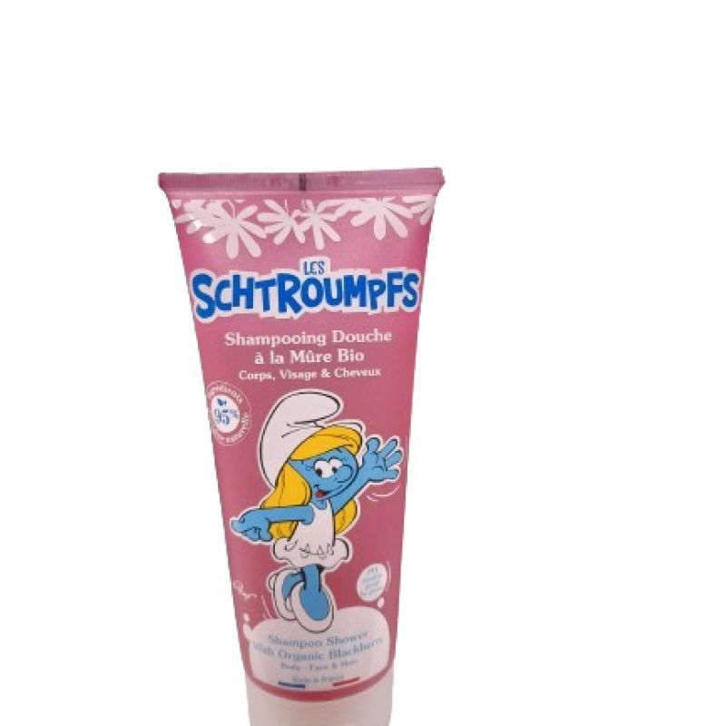 Le Comptoire du Bain - Gel douche les Schtroumpfs à la Mûre bio 200ml