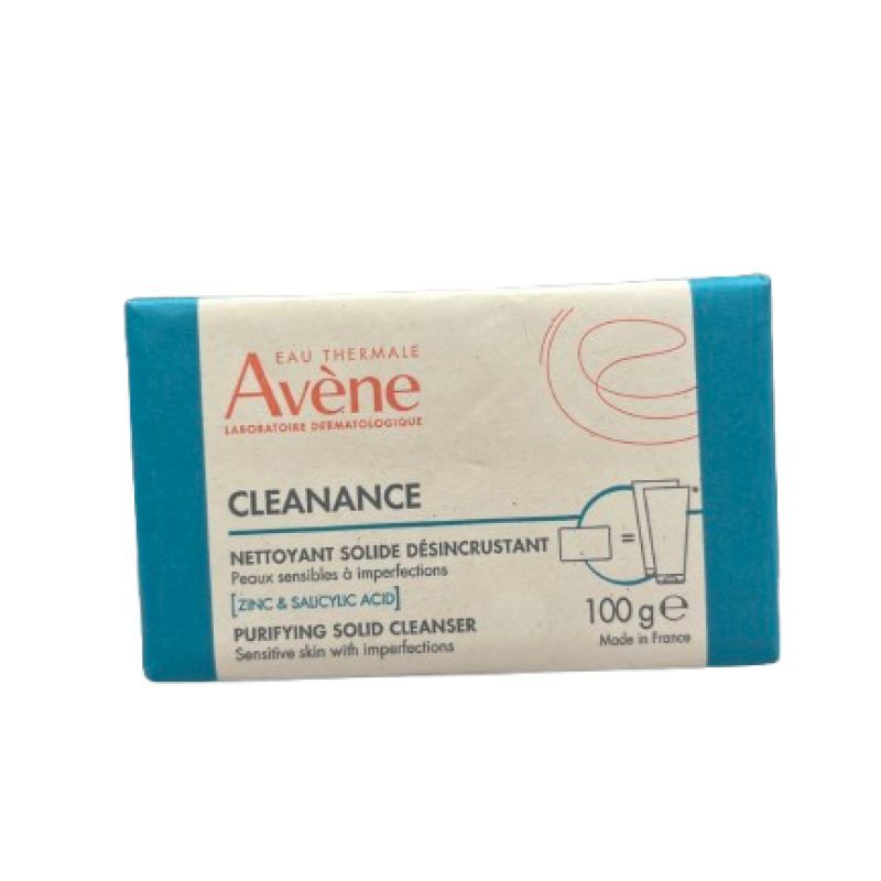 Avène Cleanance Nettoyant Solide Désincrustant 100g
