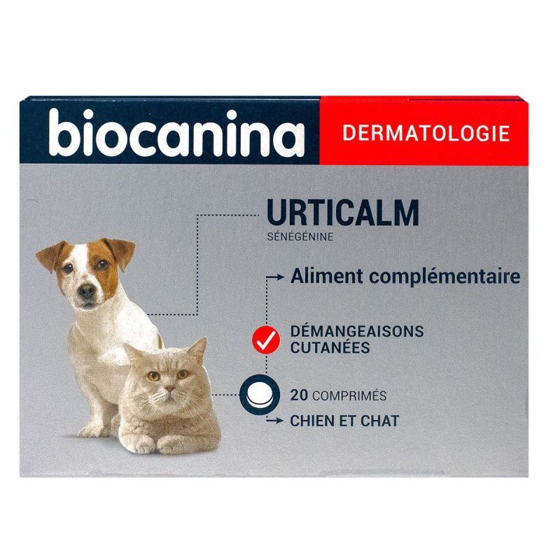 Biocanina - Urticalm soin des prurits 20 comprimés