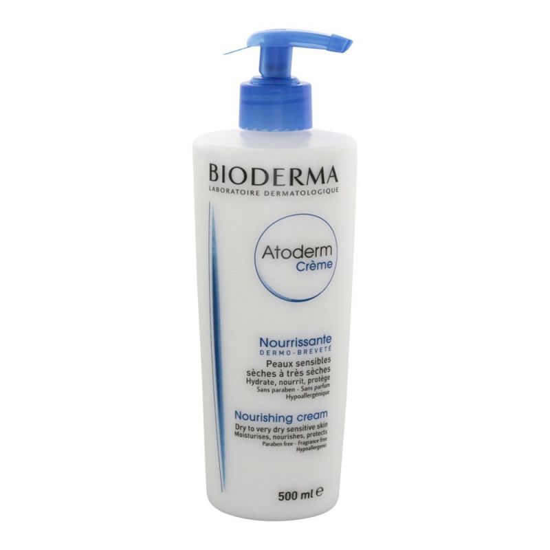 Atoderm - Crème nourrissante 500mL sans parfum