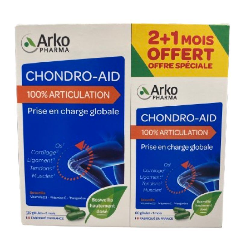Chondro-Aid 100% articulation 180 gélules