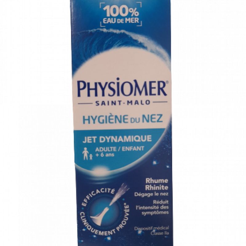 Physiomer - hygiène du nez jet dynamique 135 ml