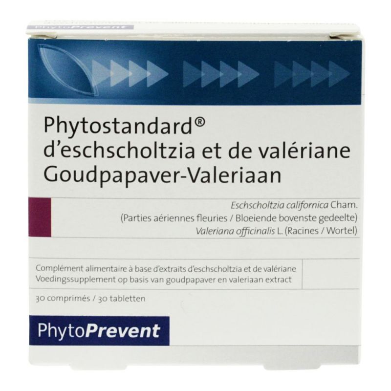 Phytostandard Eschscholtzia/Valériane- 30 comprimés