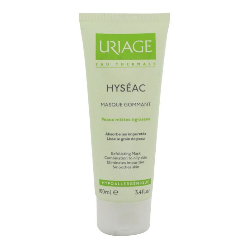 Uriage Hyséac masque gommant peaux mixtes à grasses 100mL