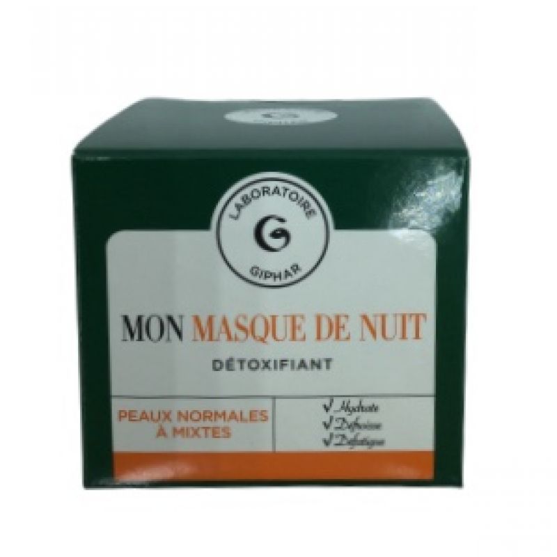 Giphar Mon Masque de Nuit Detoxifiant 50mL