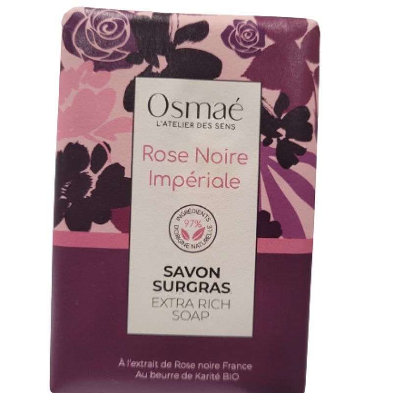 Osmaé - Rose noire impériale savon surgras 200g